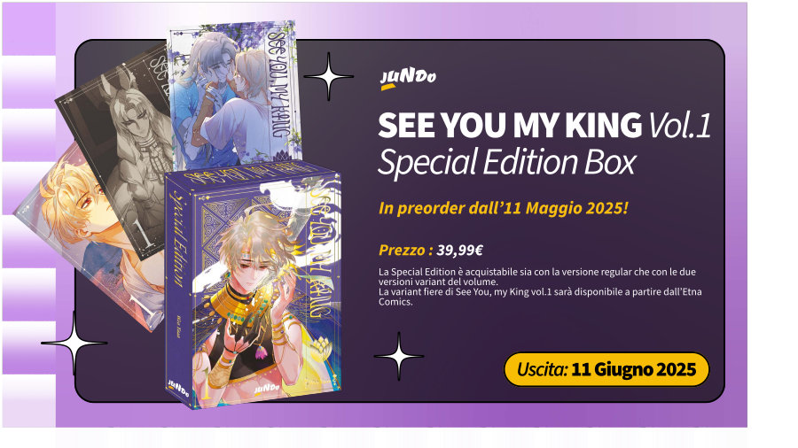 Napoli Comicon 2025: gli annunci di Jundo Napoli Comicon 2025: gli annunci di Jundo